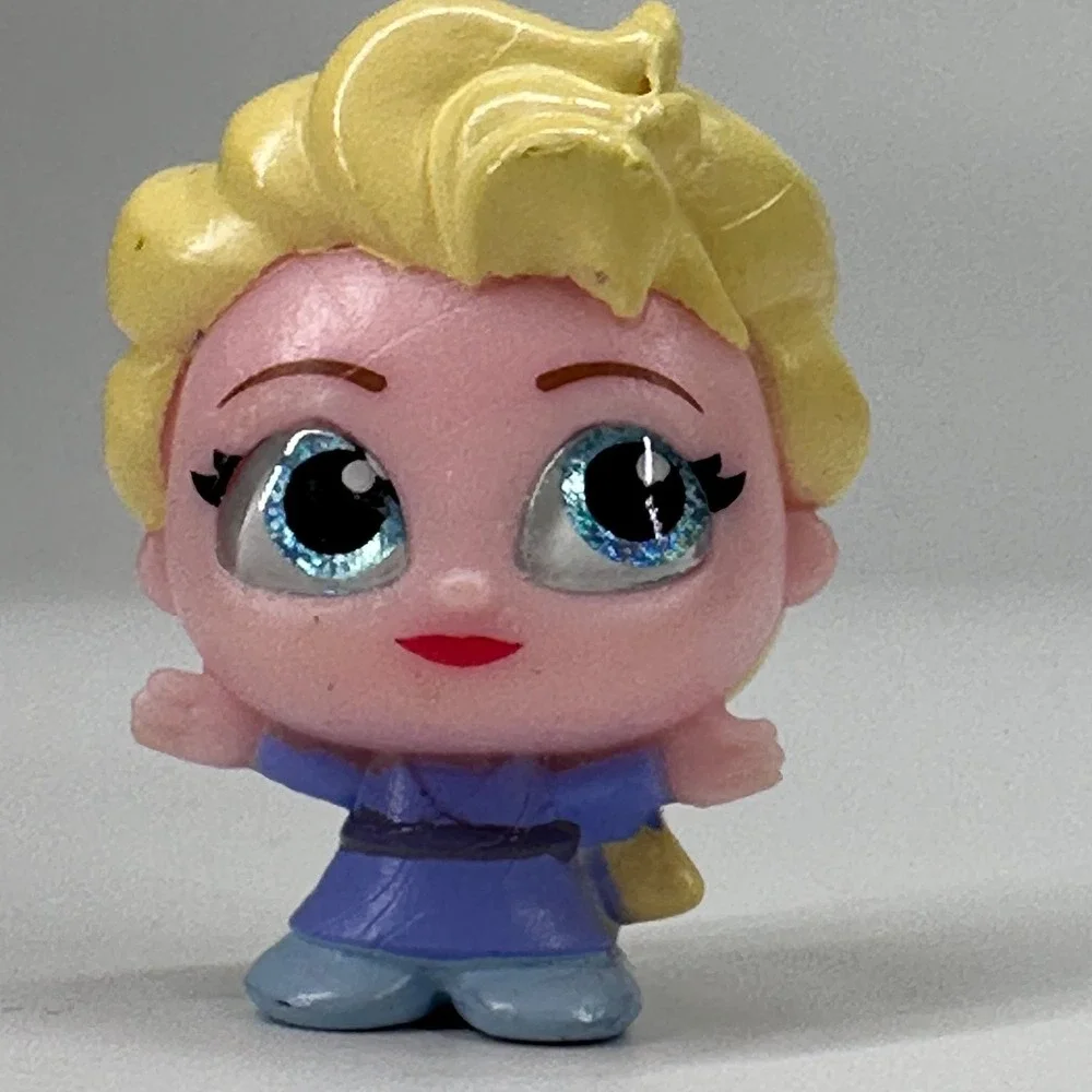 Disney Doorables FROZEN Elsa Anna Olaf Kristoff Sven COMPLETE SERIES 4 SET OF 6